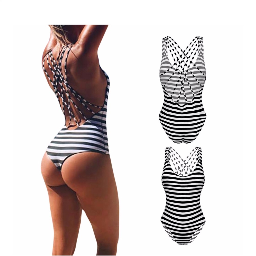 One piece bathing suit